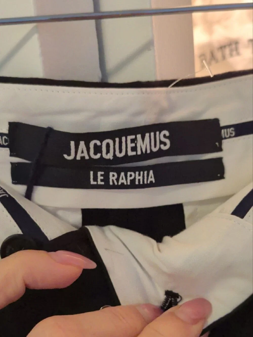 Jacquemus Black Tailored High-Rise Trousers